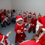 Det ble skikkelig julestemning i barnehagen i dag!