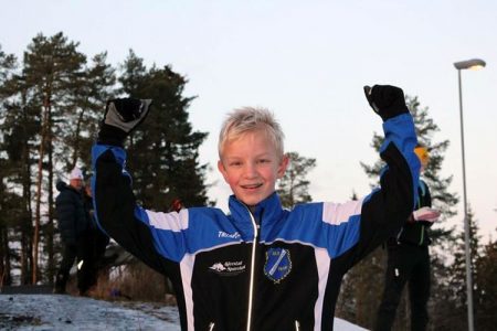 Håvard Såghus Winterkjær imponerte stort og vant 13-årsklassen på Simostranda