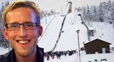 Håkon Helgesen ble kretsmester i hopp 2016