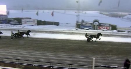 Moe Garm ble nr. 2 i kampen om HM. Kongens pokal på Bjerke Travbane