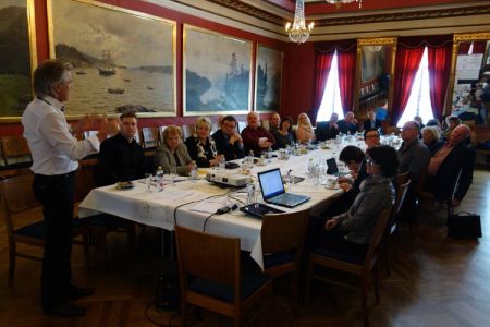 Fra forhandlingsutvalgenes første møte om ny kommunestruktur