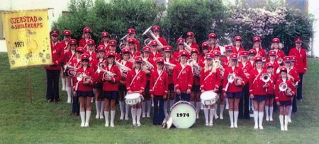 Gjerstad skolekorps anno 1971