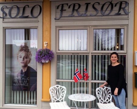 Nermina Begic har åpnet ny frisørsalong på Brokelandsheia