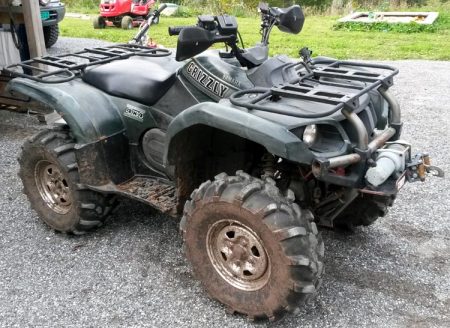 ATV'en som tidligere i dag ble meldt stjålet er nå tilbake hos sin rettmessige eier i Gjerstad