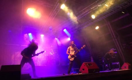 Danske Iotunn på Møllafestivalen 2016