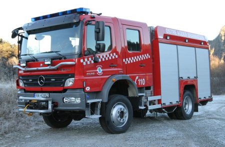 Nok en gang måtte brannvesenet rykke ut til en brann i Gjerstad.