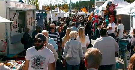 Mange besøkende under Brokelandsheiadagene gir gode inntekter for flere lag og foreninger