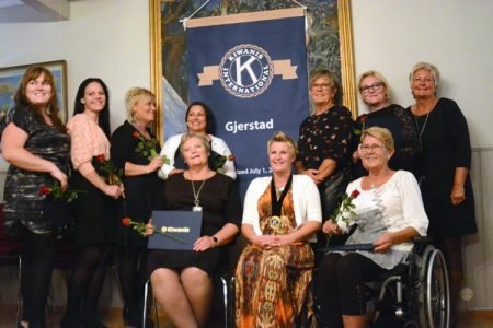 Kiwanis Gjerstad er etablert som selvstendig Kiwanisklubb. Foto: Halvard Ellefsen.