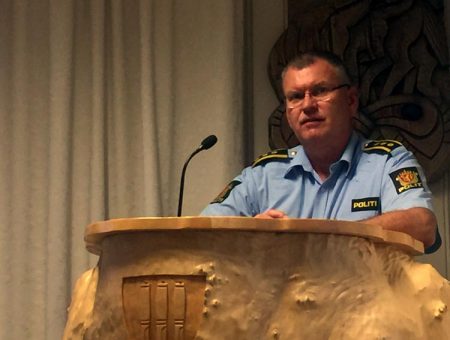 Politistasjonssjef for Risør og Gjerstad, Odd Holum