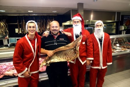 Det er julestemning hos Eurospar Brokelandsheia