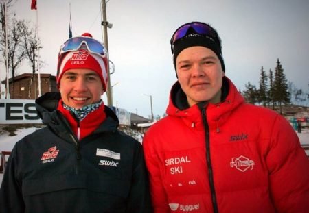 Ånon Flåta og Kristian Aasbø