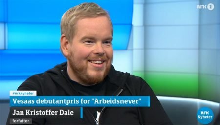 Jan Kristoffer Dale vant Tarjei Vesaas debutantpris for 2016