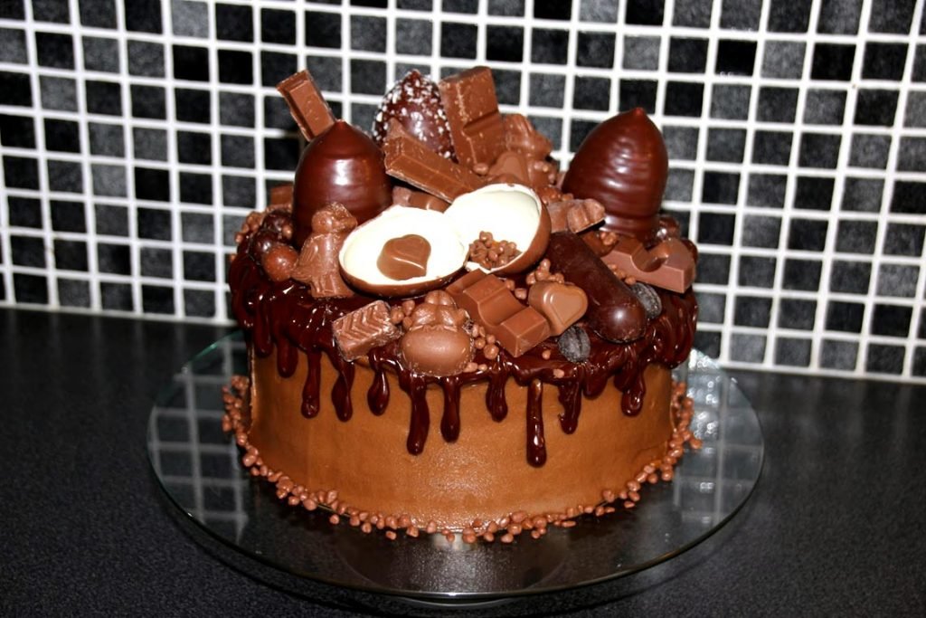 Kaken for alle som er over middels glade i sjokolade. Foto: Anettes kaker