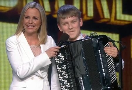 Mathias (12) fra Norske talenter til Brokelandsheia