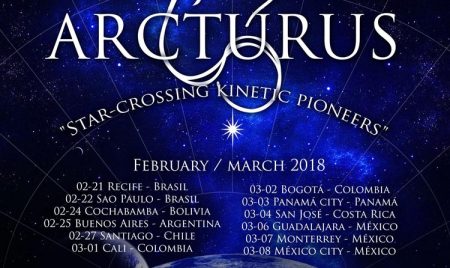 I februar neste år reiser Knut Magne Valle med bandet sitt, Arcturus, på langturné