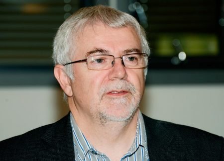 Leder av Jernbaneforum Sør, Jon-Olav Strand. Foto: Tore Myrberg / iRisør.no