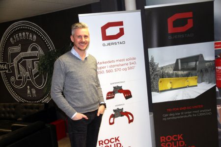 Adm. dir. Tor Kjetilson Moe er lyst på fremtiden for Gjerstad Products AS.