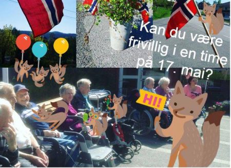 Gjerstad Frivilligsentral ønsker kontakt med gjersdølinger som kan avse en time av feiringen sammen med beboere på Gjerstadheimen.