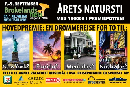 Årets hovedpremie under Brokelandsheiadagene er klar