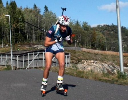 Ånon Flåta tok en sterk NM-bronse i rulleskiskyting i helgen.