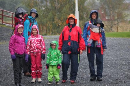 Fra en tidligere utgave av Gjerstadmarsjen