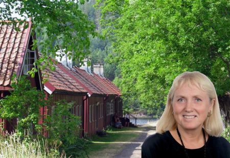 Anita Wiklund Norli holder foredrag om jernverkshistorie på biblioteket 10. oktober.