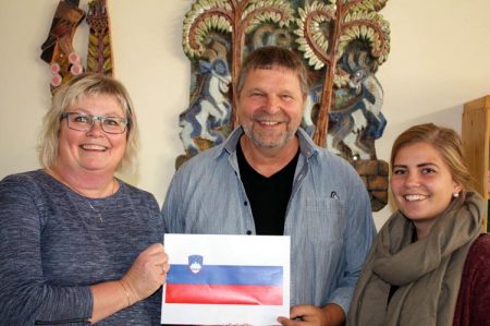 Lærere ved Gjerstad skole har vært på tur til Slovenia denne uka. Foto: Gjerstad skole.