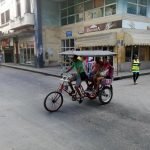 Sykkeltaxi i Havanna