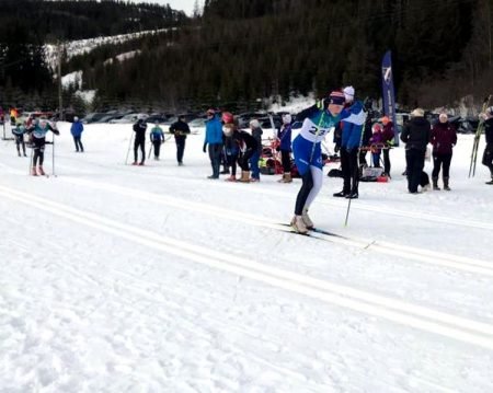 Fredrik Johnsen hadde god fart i sporet i Svarstadrennet. Foto: GIL