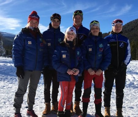 Gjerstad ILs skiskyttere konkurrerte i Fyresdal i helga.