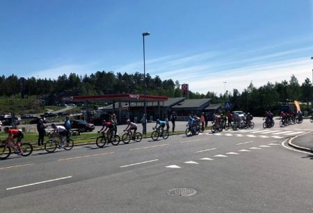 Passerte Brokelandsheia i full fart