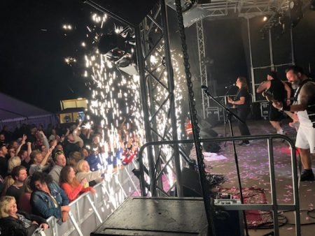 Staysman & Lazz under sin konsert fredag kveld