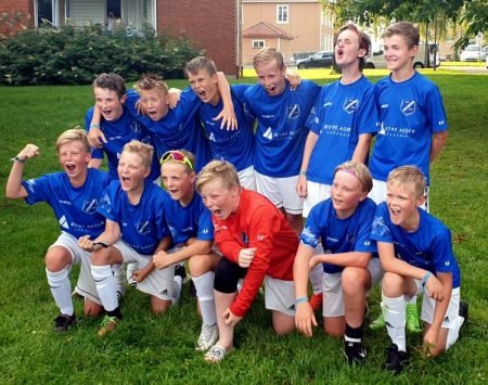 Ny seier for 13-årslaget på Norway Cup. Foto: Ånon Ausland.