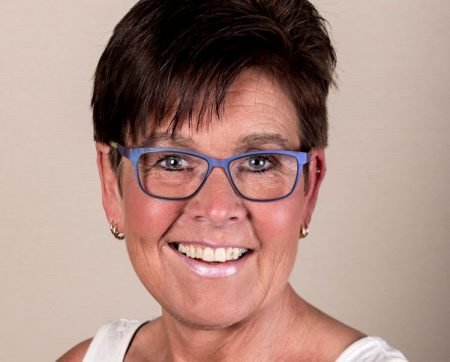 Randi Skorstøl Madsen er listekandidat for Høyre i Gjerstad. Foto: Marie Pedersen.