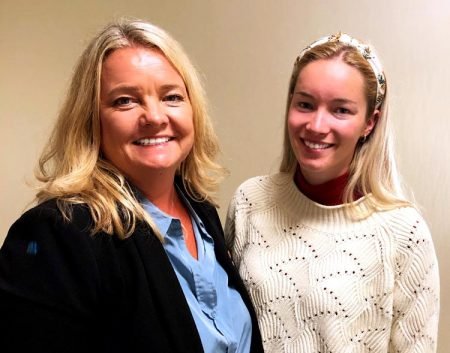 Torunn Ostad og Amalie Kollstrand vil kjempe for valgfrihet i den videregående skolen.
