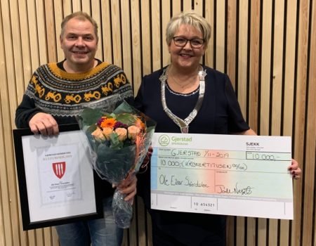 Ole Einar Seierdalen er årets kulturprisvinner. Foto: privat.