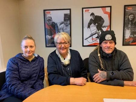Initiativtakerne til "Jul for alle" gleder seg til julefeiringen i år. Foto: Astrid H. Bråten.