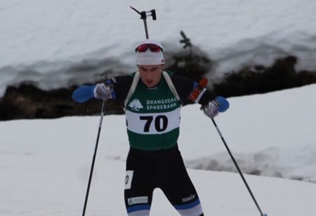 Ånon Flåta ble nr. 14 i jaktstarten søndag. Foto: GIL