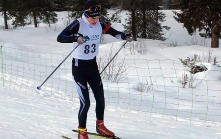 Endre De Bartolo tok en flott 2. plass i søndagens sprintrenn. Foto: GIL