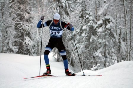 Ånon Flåta slo til med feilfri skyting i junior-NM. Arkivfoto.