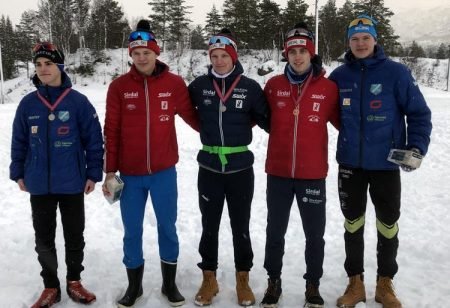 Gjerstads deltaker i landsdelsmesterskapet i skiskyting i helgen. Foto: GIL