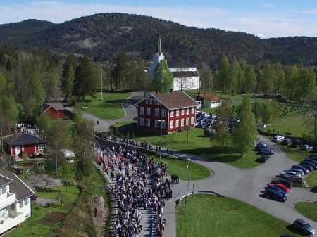17. maitoget i Gjerstad slik vi kjenner det. Arkivfoto.