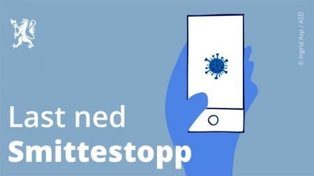 Alle oppfordres til å laste ned smittestopp-app.