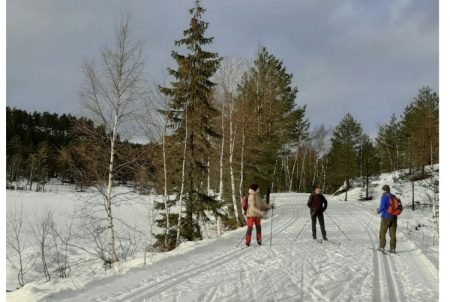 Det er gode snøforhold ved Kleivvann. Arkivbilde: Astrid H. Bråten.