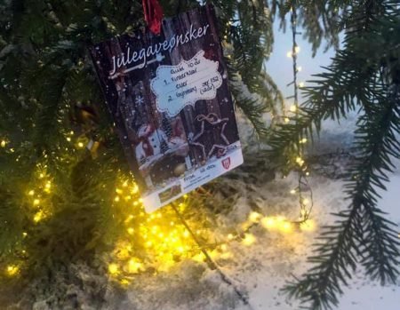 Mange julegaveønsker blir oppfylt i år. Foto: Gjerstad kommune