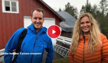 Per Gunvald har hatt celebert besøk på småbruket sitt i øvrebygda. Skjermdump: TV2