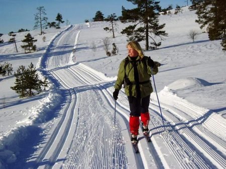 Kommunen ønsker å stimulere til bedre folkehelse, bl.a. i skiløypene ved Kleivvann. Arkivbilde. Ole Jakob Bråten.