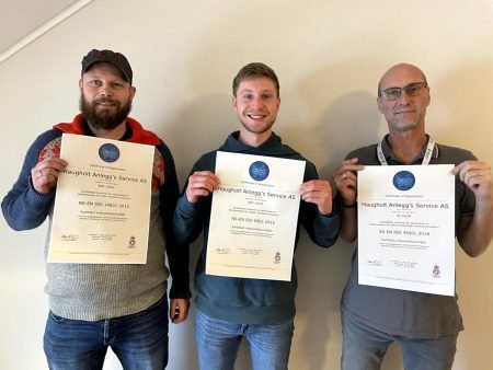 Ledelsen i Haugholt Anleggsservice