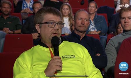 Jan Eivind Braaten med klar tale i partilederdebatten
