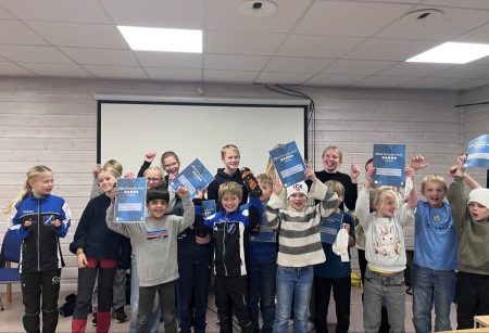 Nye rekrutter til skiskyting i Gjerstad IL